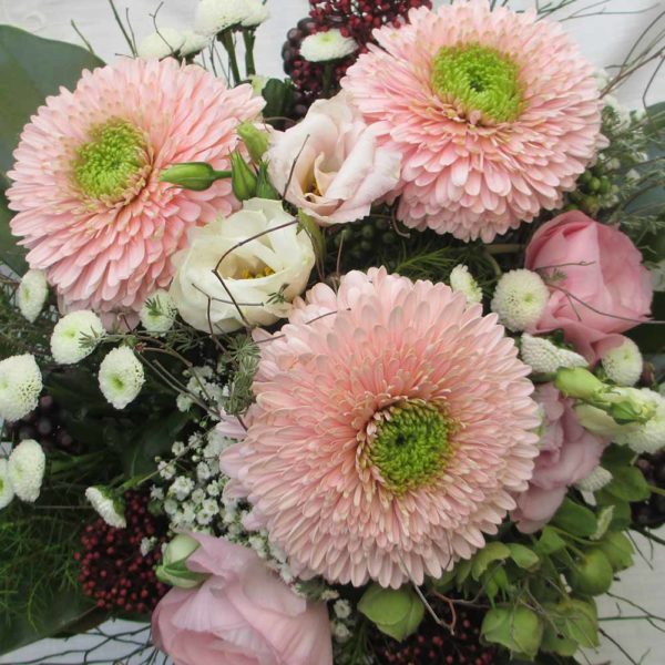 Blumenstrauss mit rosa Germini