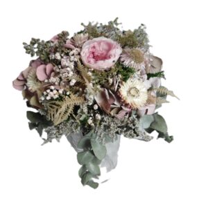 Alternative view of Der handgebundene, hübsche, natürliche Trockenblumen-Strauss