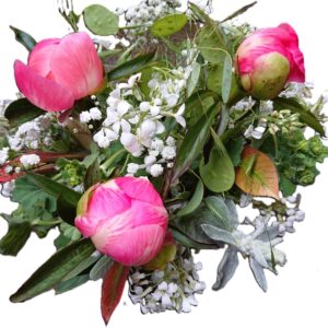 Der coole Blumenstrauss mit den einzigartigen Pfingstrosen