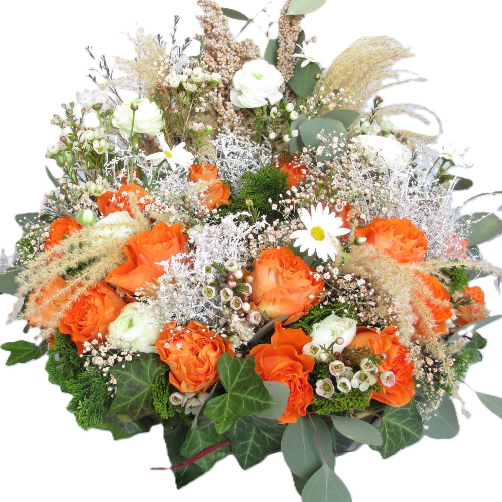 Trauerfloristik - das liebevoll umarmende Urnen-Gesteck – Bild 2