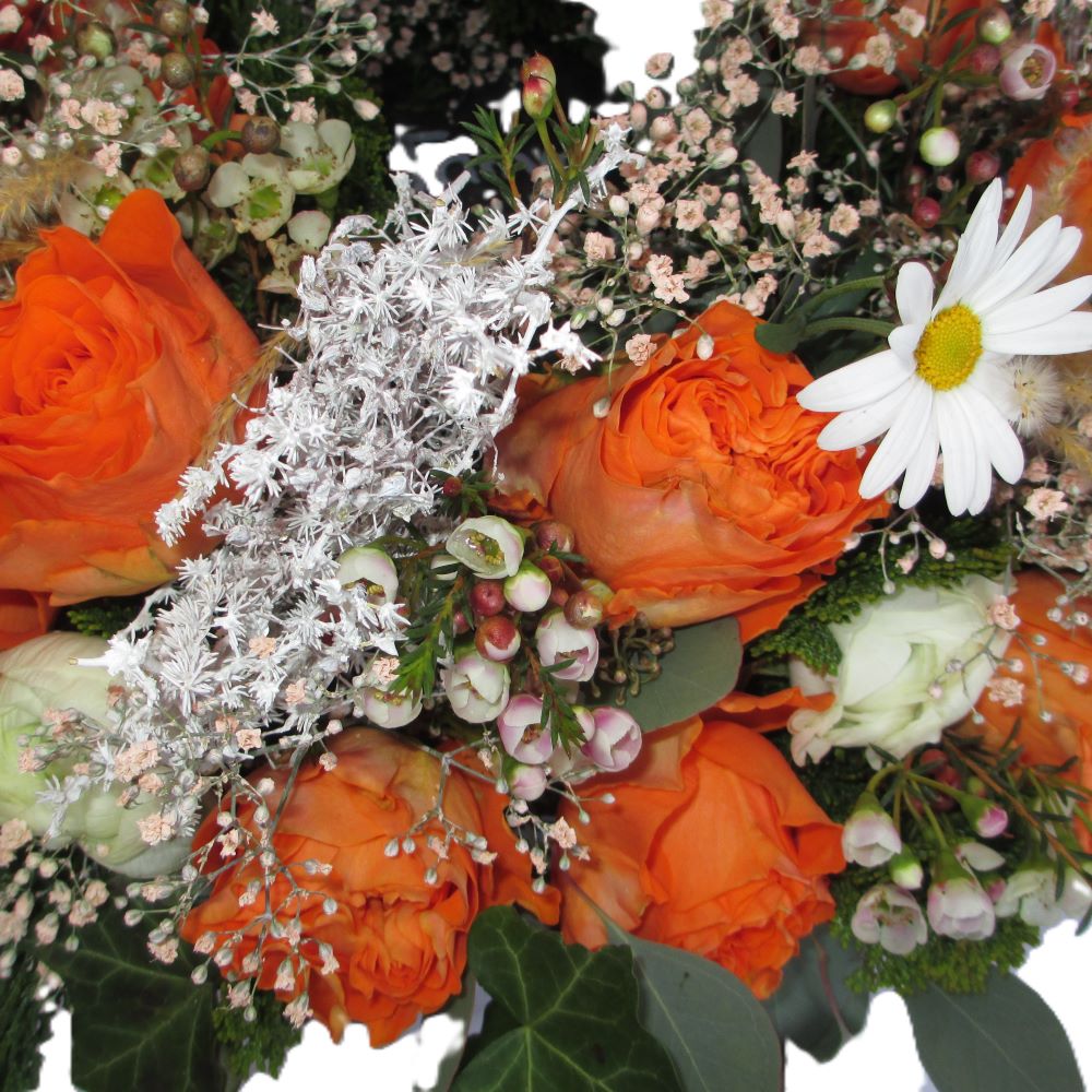 Trauerfloristik - das liebevoll umarmende Urnen-Gesteck – Bild 3