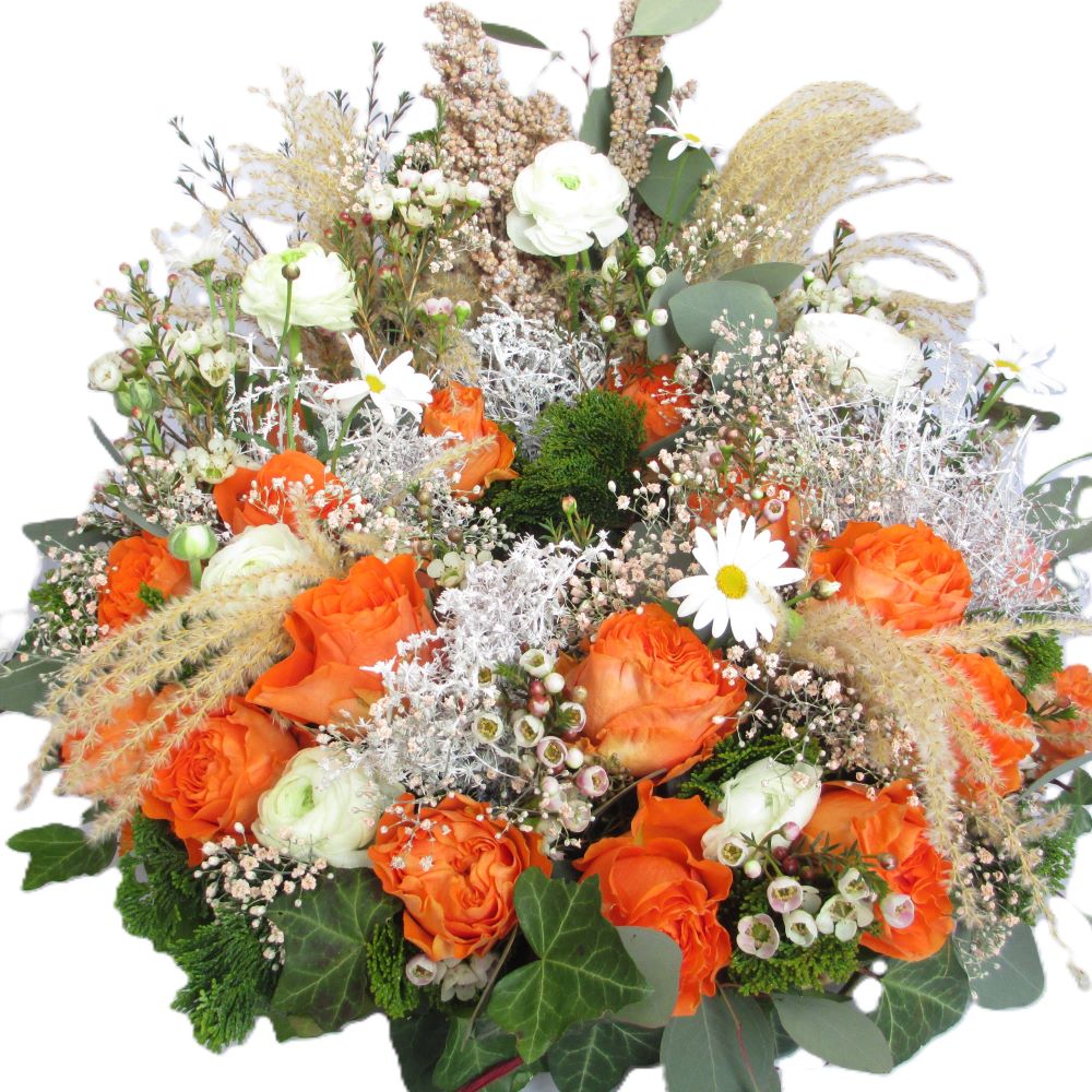 Trauerfloristik - das liebevoll umarmende Urnen-Gesteck